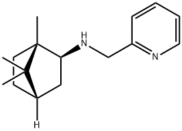 2-Pyridinemethanamine, N-[(1S,2S,4S)-1,7,7-trimethylbicyclo[2.2.1]hept-2-yl]- 구조식 이미지
