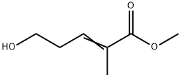 Methyl 5-hydroxy-2-methyl-2-pentenoate Structure