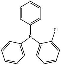 9H-Carbazole, 1-chloro-9-phenyl- Structure