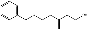 1-Pentanol, 3-methylene-5-(phenylmethoxy)- Structure