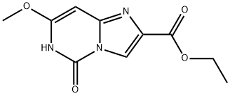 Imidazo[1,2-c]pyrimidine-2-carboxylic acid, 5,6-dihydro-7-methoxy-5-oxo-, ethyl ester 구조식 이미지