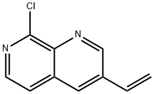 1,7-Naphthyridine, 8-chloro-3-ethenyl- 구조식 이미지