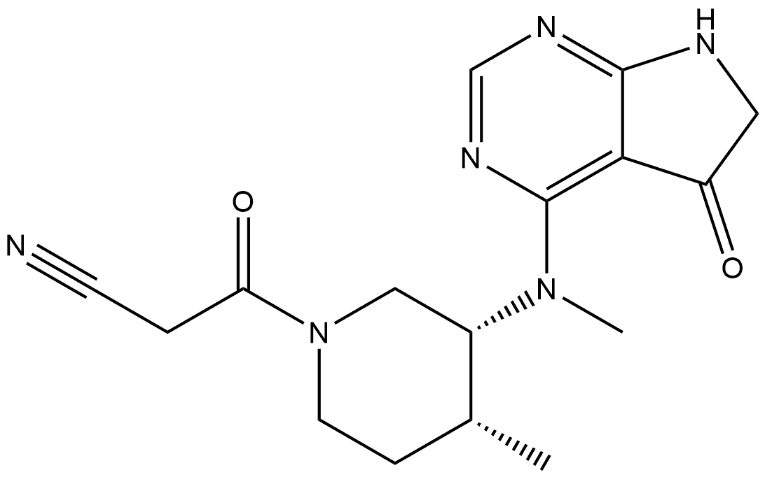 Tofacitinib Impurity 163 Structure