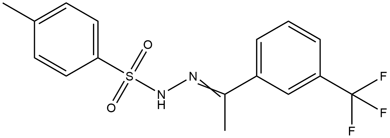 4-Methylbenzenesulfonic acid 2-[1-[3-(trifluoromethyl)phenyl]ethylidene]hydra... Structure