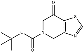 1,1-Dimethylethyl 6,7-dihydro-7-oxothiazolo[4,5-c]pyridine-5(4H)-carboxylate 구조식 이미지