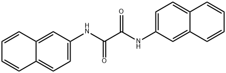 Ethanediamide, N1,N2-di-2-naphthalenyl- Structure