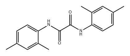 Ethanediamide, N1,N2-bis(2,4-dimethylphenyl)- Structure