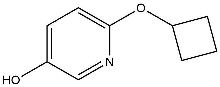 6-(Cyclobutyloxy)-3-pyridinol Structure