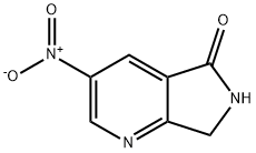 5H-Pyrrolo[3,4-b]pyridin-5-one, 6,7-dihydro-3-nitro- Structure