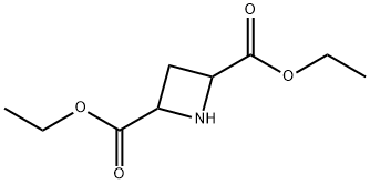 2,4-Azetidinedicarboxylic acid, 2,4-diethyl ester Structure