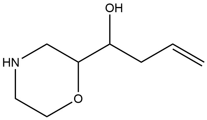 2-Morpholinemethanol,α-2-propen-1-yl- Structure