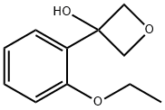 3-Oxetanol, 3-(2-ethoxyphenyl)- Structure