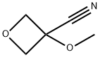 3-Methoxy-oxetane-3-carbonitrile Structure