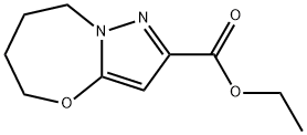 Ethyl 5,6,7,8-tetrahydropyrazolo[5,1-b][1,3]oxazepine-2-carboxylate 구조식 이미지