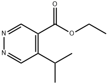 ethyl 5-isopropylpyridazine-4-carboxylate Structure