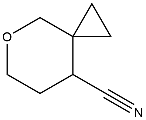 5-oxaspiro[2.5]octane-8-carbonitrile Structure