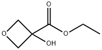 ethyl 3-hydroxyoxetane-3-carboxylate Structure