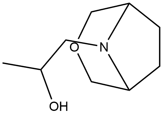 1-(3-oxa-8-azabicyclo[3.2.1]octan-8-yl)propan-2-ol Structure