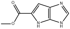 Methyl 3,4-dihydropyrrolo[2,3-d]imidazole-5-carboxylate 구조식 이미지