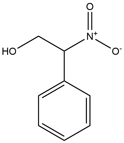 Benzeneethanol, β-nitro- 구조식 이미지