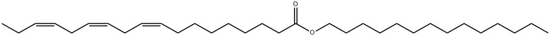 9,12,15-Octadecatrienoic acid, tetradecyl ester, (9Z,12Z,15Z)- Structure