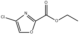 4-Chloro-oxazole-2-carboxylic acid ethyl ester 구조식 이미지