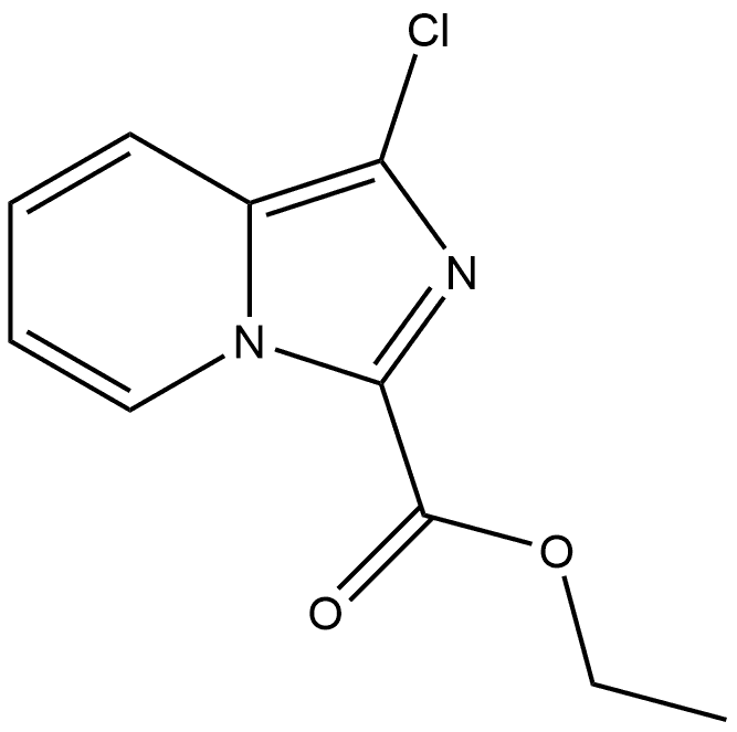 ethyl 1-chloroimidazo[1,5-a]pyridine-3-carboxylate Structure