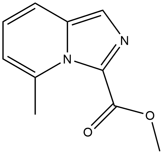 Methyl 5-Methylimidazo[1,5-a]pyridine-3-carboxylate Structure