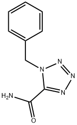 1-benzyl-1H-1,2,3,4-tetrazole-5-carboxamide Structure