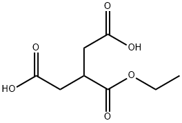 3-(ethoxycarbonyl)pentanedioic acid 구조식 이미지