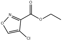Ethyl 4-chloroisoxazole-3-carboxylate 구조식 이미지
