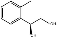 1,2-Ethanediol, 1-(2-methylphenyl)-, (1S)- Structure