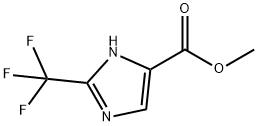 1H-Imidazole-5-carboxylic acid, 2-(trifluoromethyl)-, methyl ester Structure