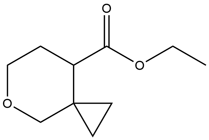 ethyl 5-oxaspiro[2.5]octane-8-carboxylate 구조식 이미지