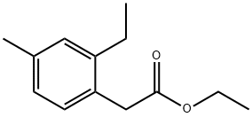 Ethyl 2-ethyl-4-methylphenylacetate Structure