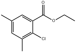 Ethyl 2-chloro-3,5-dimethylbenzoate Structure