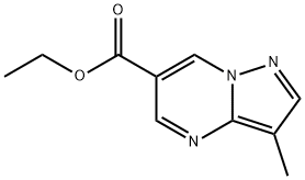 ethyl 3-methylpyrazolo[1,5-a]pyrimidine-6-carboxylate Structure