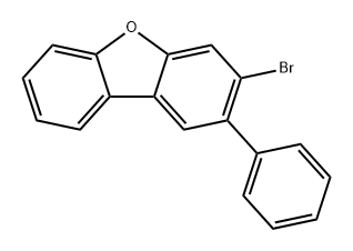 Dibenzofuran, 3-bromo-2-phenyl- Structure