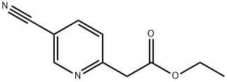 ethyl 2-(5-cyanopyridin-2-yl)acetate Structure