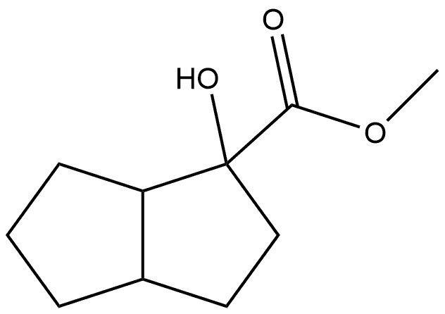 methyl 1-hydroxy-octahydropentalene-1-carboxylate Structure