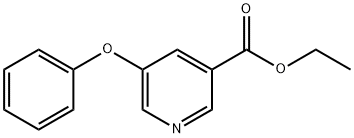 ethyl 5-phenoxynicotinate Structure