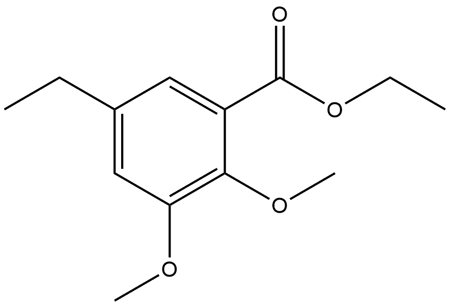 Ethyl 5-ethyl-2,3-dimethoxybenzoate Structure