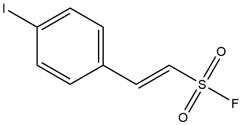 (1E)-2-(4-Iodophenyl)ethenesulfonyl fluoride Structure