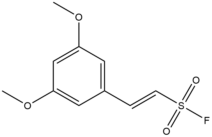 Ethenesulfonyl fluoride, 2-(3,5- Structure