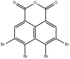 1H,3H-Naphtho[1,8-cd]pyran-1,3-dione, 5,6,7,8-tetrabromo- Structure