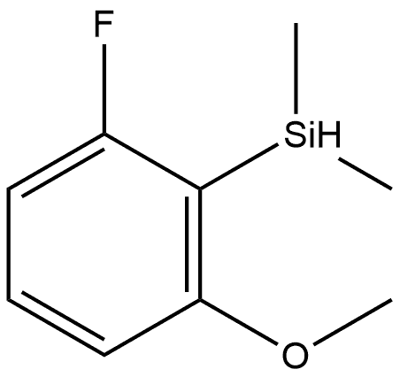 2-(Dimethylsilyl)-1-fluoro-3-methoxybenzene Structure