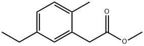 Methyl 5-ethyl-2-methylphenylacetate Structure