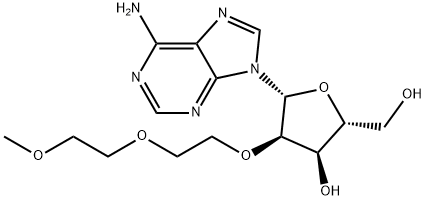 Adenosine, 2'-O-[2-(2-methoxyethoxy)ethyl]- (9CI) Structure