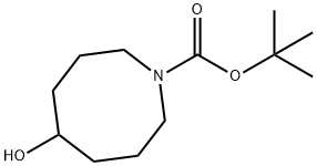 1(2H)-Azocinecarboxylic acid, hexahydro-5-hydroxy-, 1,1-dimethylethyl ester Structure