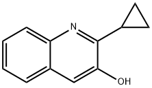 2-cyclopropylquinolin-3-ol Structure